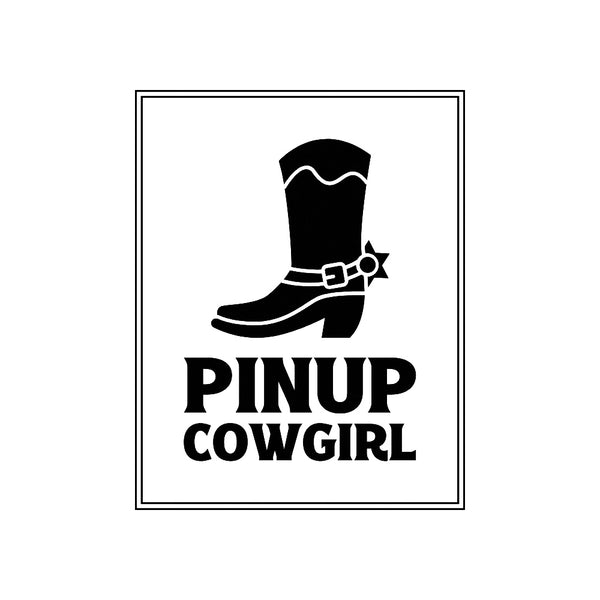 Pinup Cowgirl logo